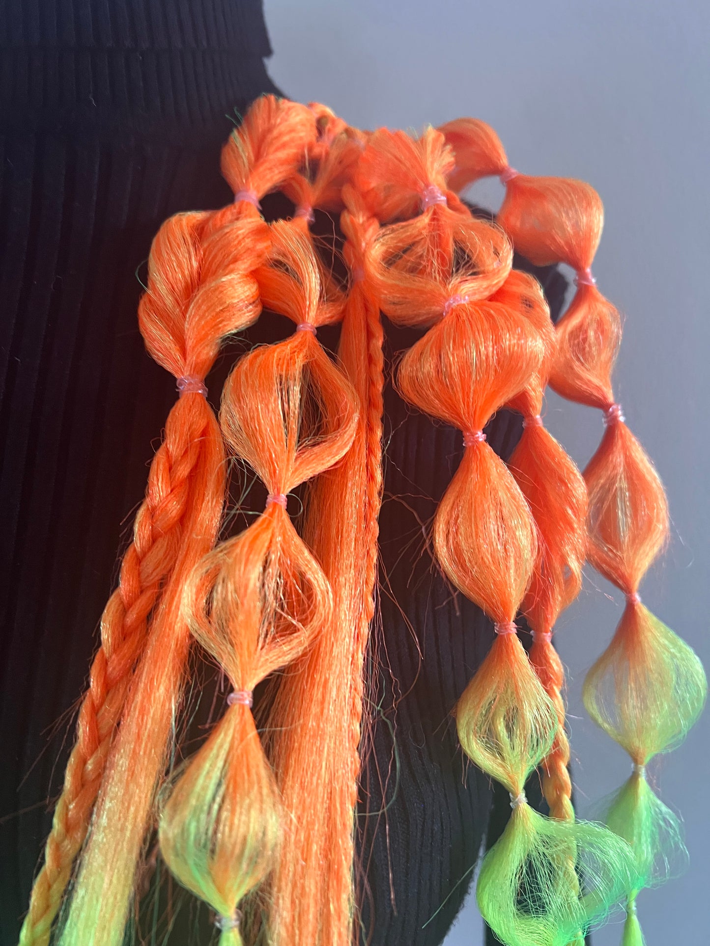 Neon Queen Tie in Rave Hair Extensions