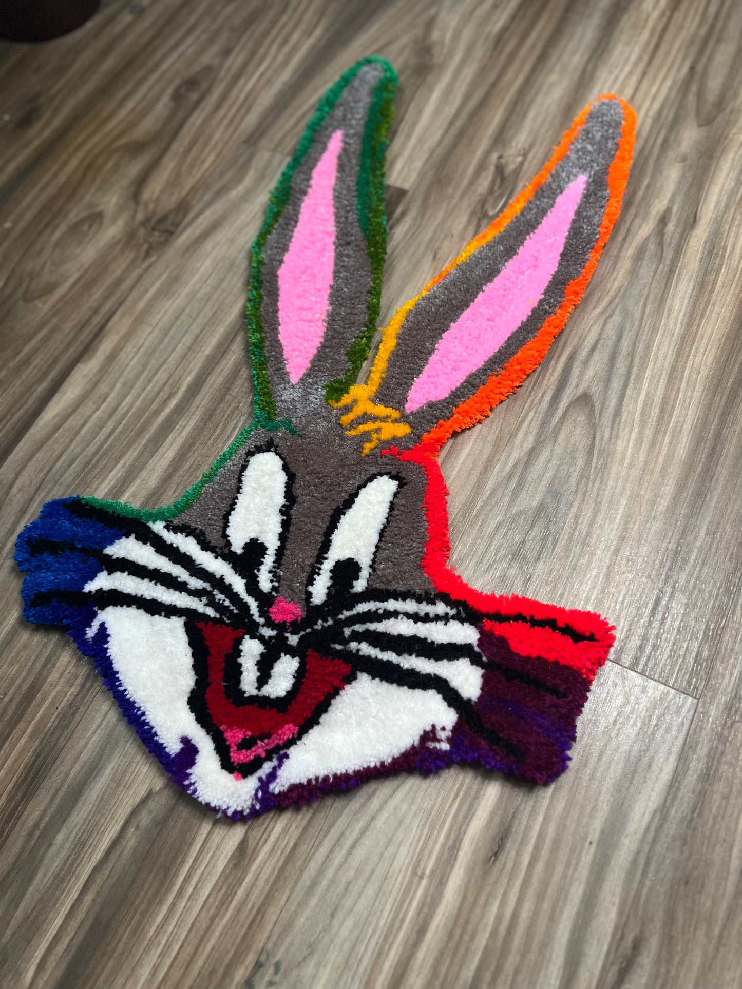 Bugs Bunny Rainbow Rug
